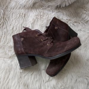Combat boots leather - ankle boots with laces